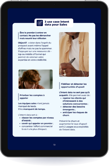 Page 5 de l'aperçu de l'ebook Corporama consacré à l'intent data